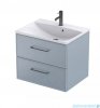 Oristo Lagom szafka podumywalkowa wisząca 60x50x45 szaroniebieski mat OR53-SD2S-60-16